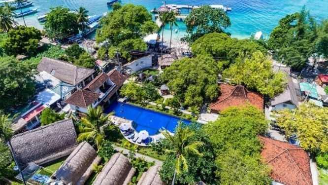 Oceans 5 Dive Resort Gili Air Bagian luar foto