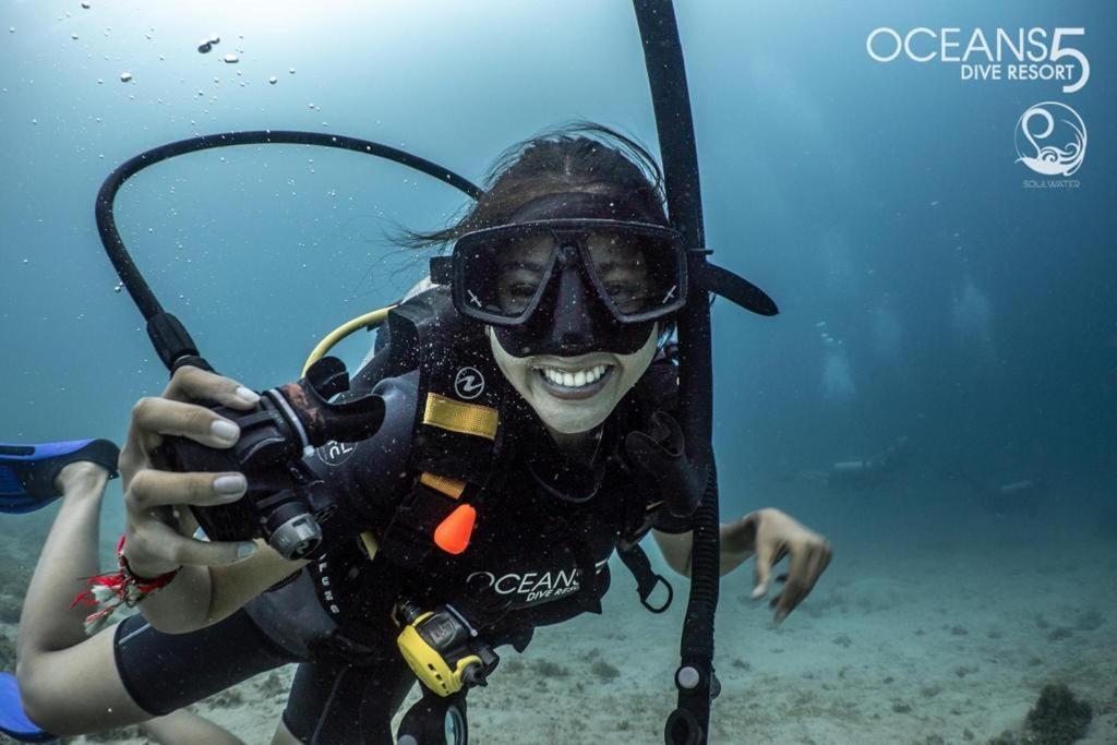 Oceans 5 Dive Resort Gili Air Bagian luar foto
