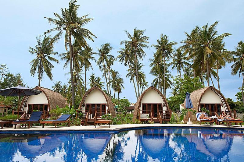 Oceans 5 Dive Resort Gili Air Bagian luar foto